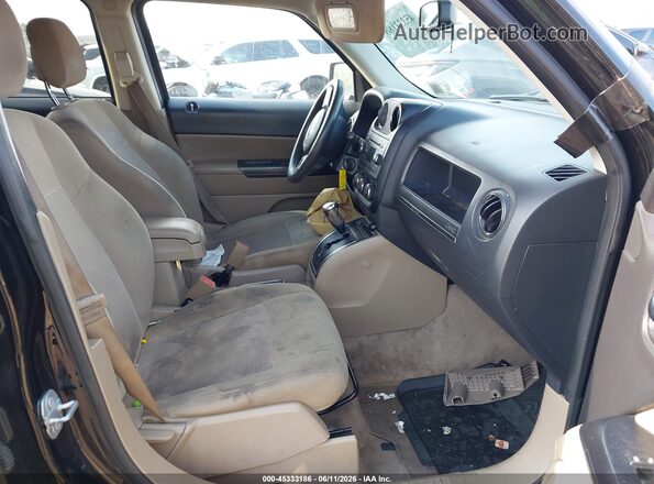 1C4NJPBA7GD693542 2016 JEEP PATRIOT Black Front interior view
