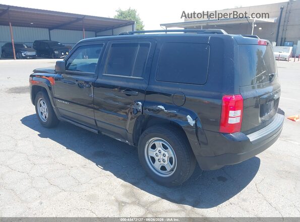 1C4NJPBA8GD537266 2016 JEEP PATRIOT Black უკანა მარცხენა