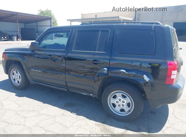 1C4NJPBA8GD537266 2016 JEEP PATRIOT Black წინა ხედი