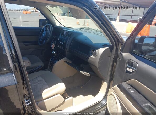 1C4NJPBA8GD537266 2016 JEEP PATRIOT Black წინა სალონის ხედი