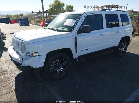 1C4NJPBA8GD588945 2016 JEEP PATRIOT White Vista tres cuartos delantera izquierda