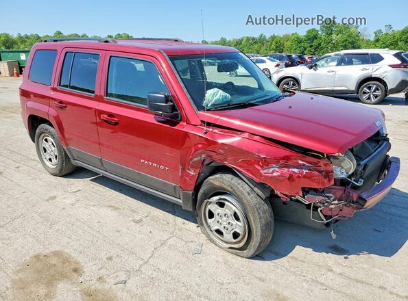 1C4NJPBA8GD744367 2016 JEEP PATRIOT Red Delantero derecho