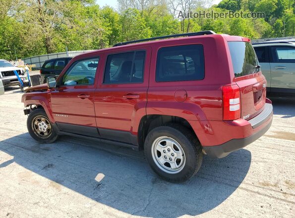 1C4NJPBA8GD744367 2016 JEEP PATRIOT Red Trasero izquierdo