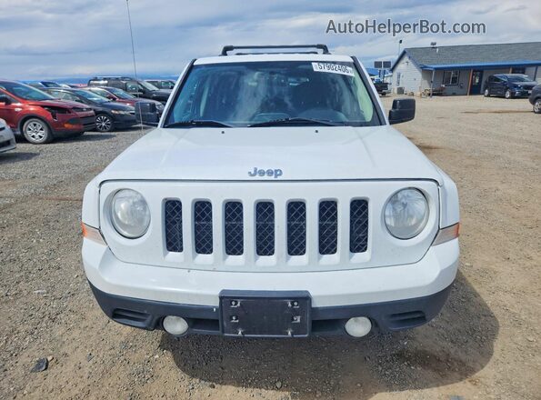 1C4NJPBA8GD787266 2016 JEEP PATRIOT Белый Вид спереди