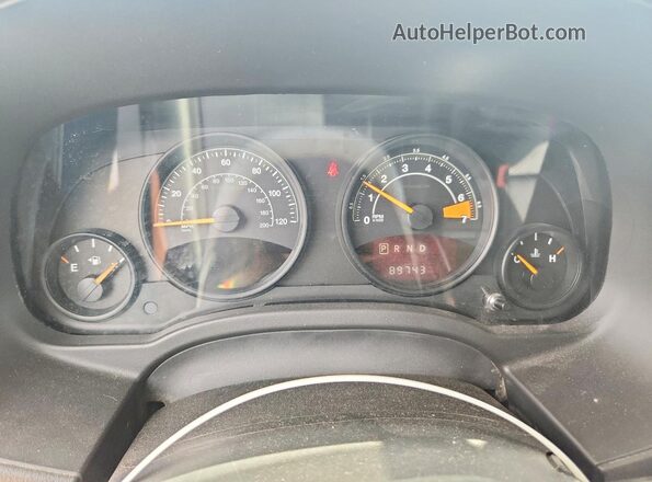 1C4NJPBA8GD787266 2016 JEEP PATRIOT Белый Вид щитка приборов
