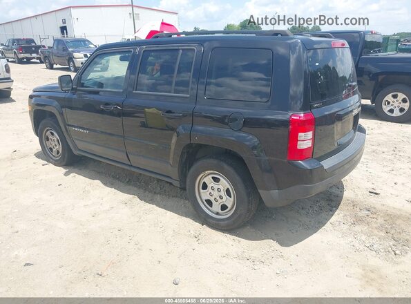 1C4NJPBA8HD150329 2017 JEEP PATRIOT Black Tył lewy