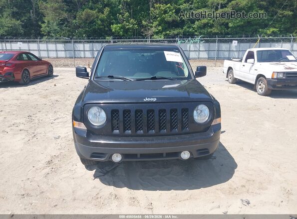 1C4NJPBA8HD150329 2017 JEEP PATRIOT Black Widok zestawu wskaźników