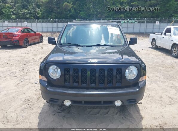 1C4NJPBA8HD150329 2017 JEEP PATRIOT Black Widok z przodu