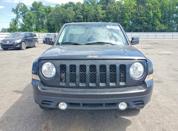 1C4NJPBA8HD156485 2017 JEEP PATRIOT Черный Вид спереди