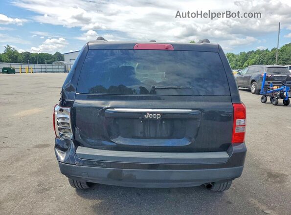 1C4NJPBA8HD156485 2017 JEEP PATRIOT Черный Вид сзади
