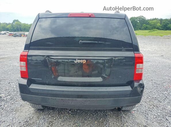 1C4NJPBA9GD669534 2016 JEEP PATRIOT Black უკანა ხედი
