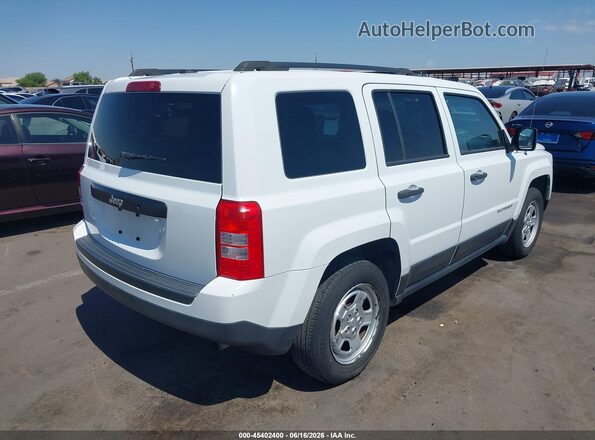 1C4NJPBA9GD719929 2016 JEEP PATRIOT White Trasero derecho