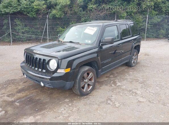 1C4NJPBA9GD752011 2016 JEEP PATRIOT Черный Передняя левая четверть