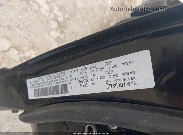1C4NJPBA9GD752011 2016 JEEP PATRIOT Черный Вид подкапотного пространства