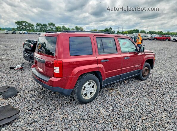 1C4NJPBA9GD761260 2016 JEEP PATRIOT Бордовый 