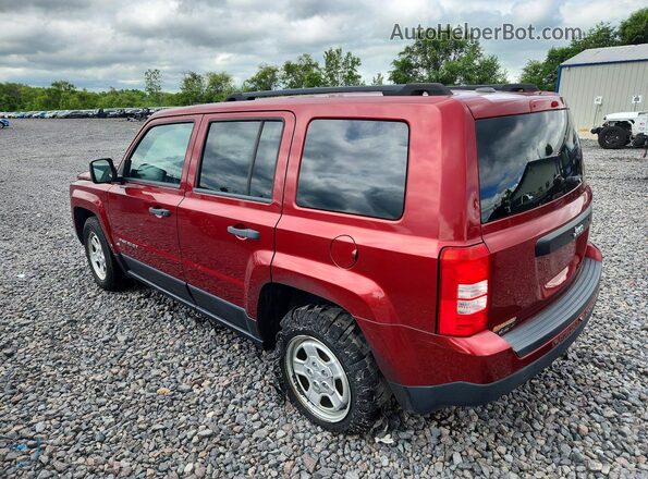 1C4NJPBA9GD761260 2016 JEEP PATRIOT Бордовый 