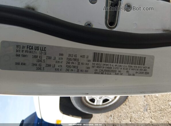 1C4NJPBA9HD209209 2017 JEEP PATRIOT White ძრავის განყოფილების ხედი