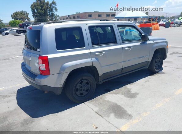 1C4NJPBAXGD669817 2016 JEEP PATRIOT Gray უკანა მარჯვენა