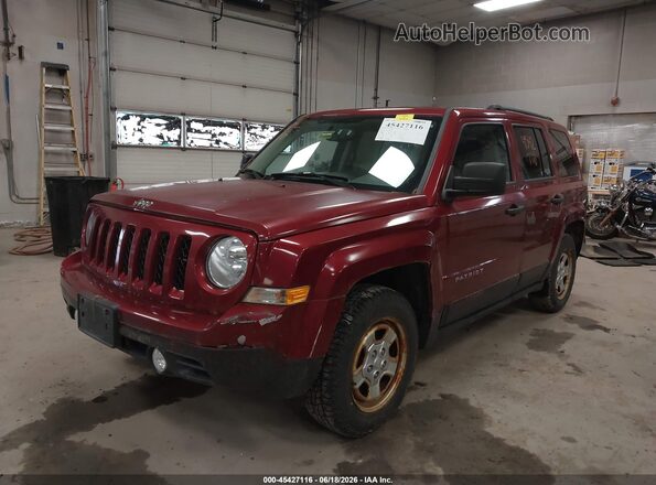 1C4NJPBAXGD783431 2016 JEEP PATRIOT Red 