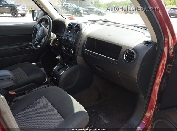 1C4NJPBAXHD150560 2017 JEEP PATRIOT Red Front interior view