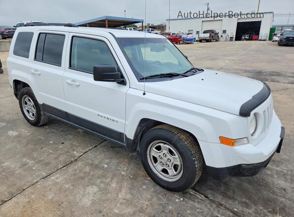 1C4NJPBAXHD211339 2017 JEEP PATRIOT White წინა მარჯვენა