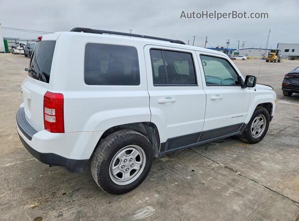 1C4NJPBAXHD211339 2017 JEEP PATRIOT White უკანა მარჯვენა