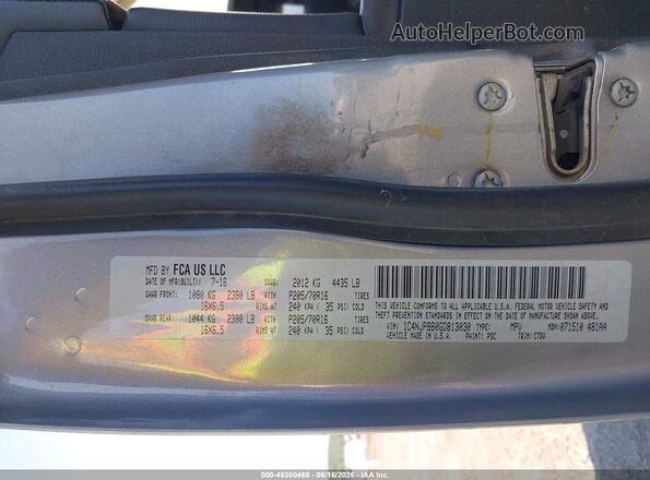 1C4NJPBB0GD813030 2016 JEEP PATRIOT Серебряный 