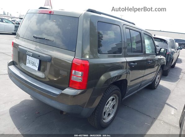 1C4NJPBB3GD569700 2016 JEEP PATRIOT Green Հետևի աջ