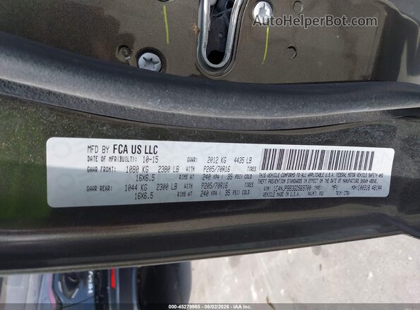 1C4NJPBB3GD569700 2016 JEEP PATRIOT Green Շարժիչի բաժամունքի տեսք