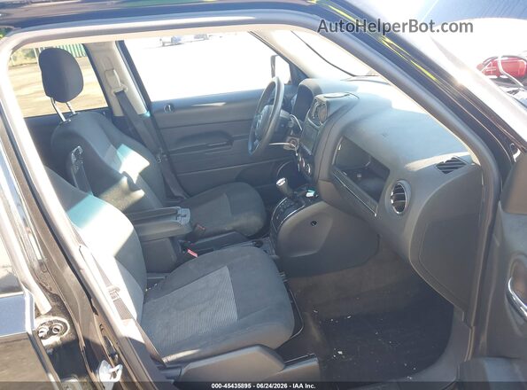 1C4NJPBB4GD536639 2016 JEEP PATRIOT Black Вид салону спереду