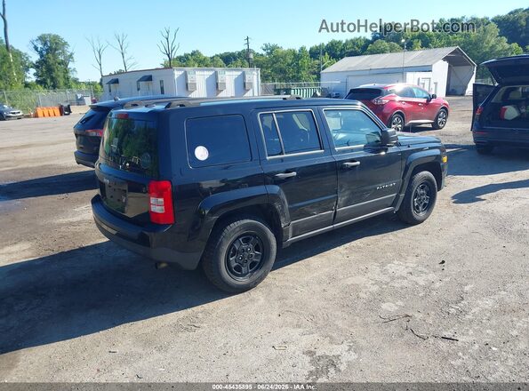 1C4NJPBB4GD536639 2016 JEEP PATRIOT Black Задня права чверть