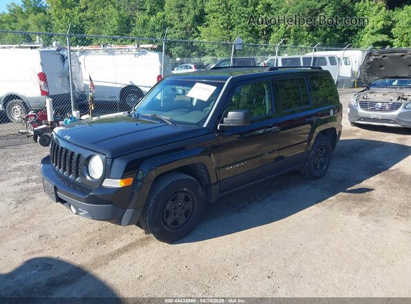 1C4NJPBB4GD536639 2016 JEEP PATRIOT Black Передня ліва чверть
