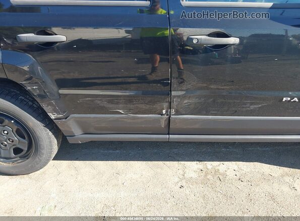 1C4NJPBB4GD536639 2016 JEEP PATRIOT Black Вид спереду