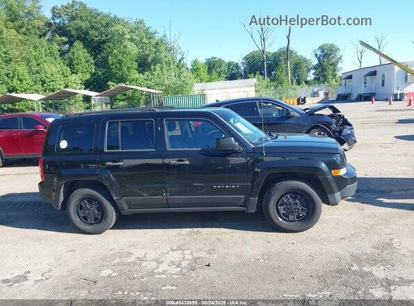 1C4NJPBB4GD536639 2016 JEEP PATRIOT Black Вид задньої частини салону