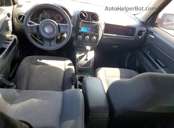 1C4NJPBB4GD735898 2016 JEEP PATRIOT Gray Widok deski rozdzielczej