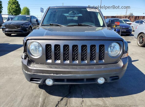1C4NJPBB4GD735898 2016 JEEP PATRIOT Gray Widok z przodu