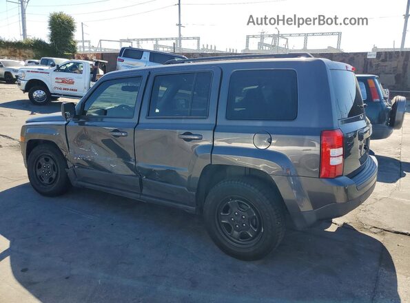 1C4NJPBB4GD735898 2016 JEEP PATRIOT Gray Tył lewy