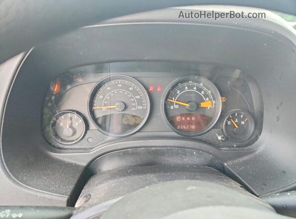 1C4NJPBB4HD201396 2017 JEEP PATRIOT Red Instrument cluster view