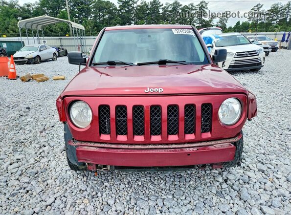 1C4NJPBB4HD201396 2017 JEEP PATRIOT Red Front view