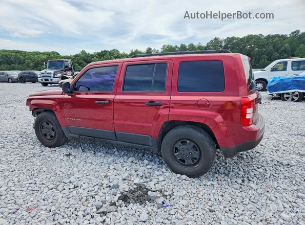 1C4NJPBB4HD201396 2017 JEEP PATRIOT Red Rear left