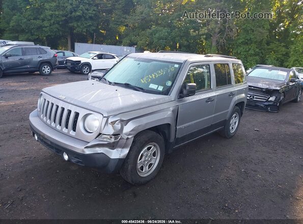 1C4NJPBB5GD575787 2016 JEEP PATRIOT Silver წინა მარცხენა ხედი სამი მეოთხედიდან