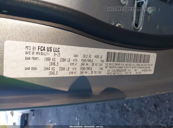 1C4NJPBB5GD575787 2016 JEEP PATRIOT Silver ძრავის განყოფილების ხედი