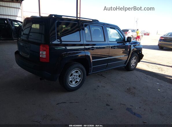 1C4NJPBB5GD761362 2016 JEEP PATRIOT Black Tył prawy