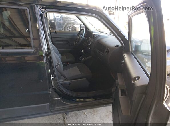 1C4NJPBB5GD761362 2016 JEEP PATRIOT Black Widok wnętrza z przodu