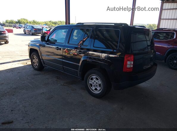 1C4NJPBB5GD761362 2016 JEEP PATRIOT Black Tył lewy