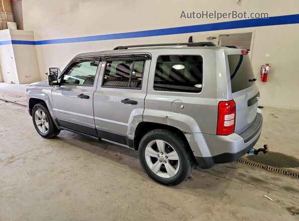 1C4NJPBB8GD681957 2016 JEEP PATRIOT Серебряный Задняя левая четверть
