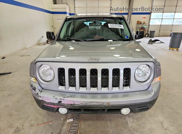 1C4NJPBB8GD681957 2016 JEEP PATRIOT Серебряный Вид спереди