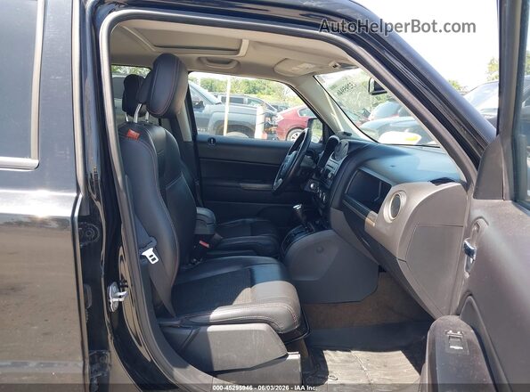 1C4NJPBBXGD726137 2016 JEEP PATRIOT Black Widok wnętrza z przodu