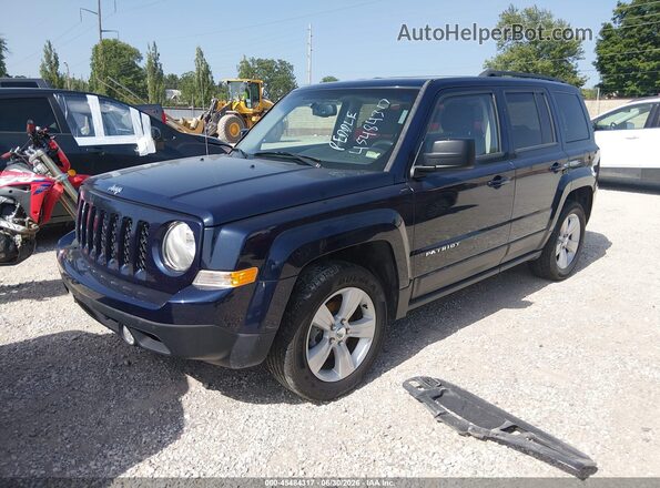 1C4NJPFA0GD599738 2016 JEEP PATRIOT Blue Առջևի ձախ երեք քառորդ տեսարան