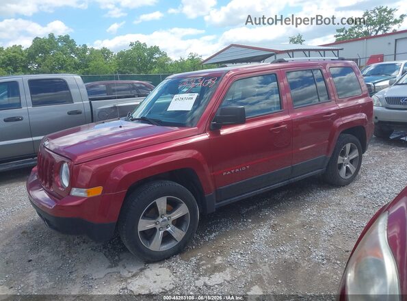 1C4NJPFA0GD698611 2016 JEEP PATRIOT Red Передня ліва чверть